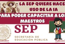 LA SEP QUIERE HACER USO DE LA IA PARA PODER CAPACITAR A LOS MAESTROS