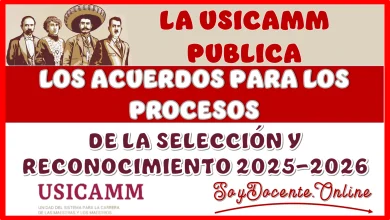 LA USICAMM PUBLICA LOS ACUERDOS PARA LOS PROCESOS DE LA SELECCIÓN Y RECONOCIMIENTO 2025-2026 