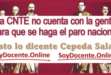 La CNTE no cuenta con la gente para que se haga el paro nacional---Esto lo dice Cepeda Salas 