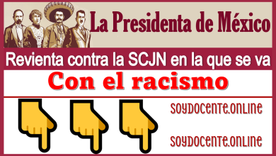 La Presidenta de México revienta contra la SCJN en la que se va con el racismo.