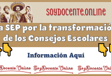 La SEP por la transformación de los Consejos Técnicos Escolares...Información aquí 