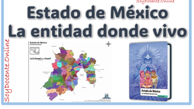 Libro de Estado de México La entidad donde vivo tercer grado de Primaria, planificado por la SEP, distribuido por CONALITEG. En formato de PDF, gratis.