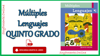 Libro de Múltiples lenguajes quinto grado de Primaria, obra oficial de la SEP, contribuido por la CONALITEG, descarga en PDF.