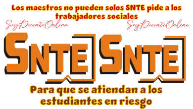 Los maestros no pueden solos: SNTE pide a los trabajadores sociales para que se atienda a los estudiantes en riesgo