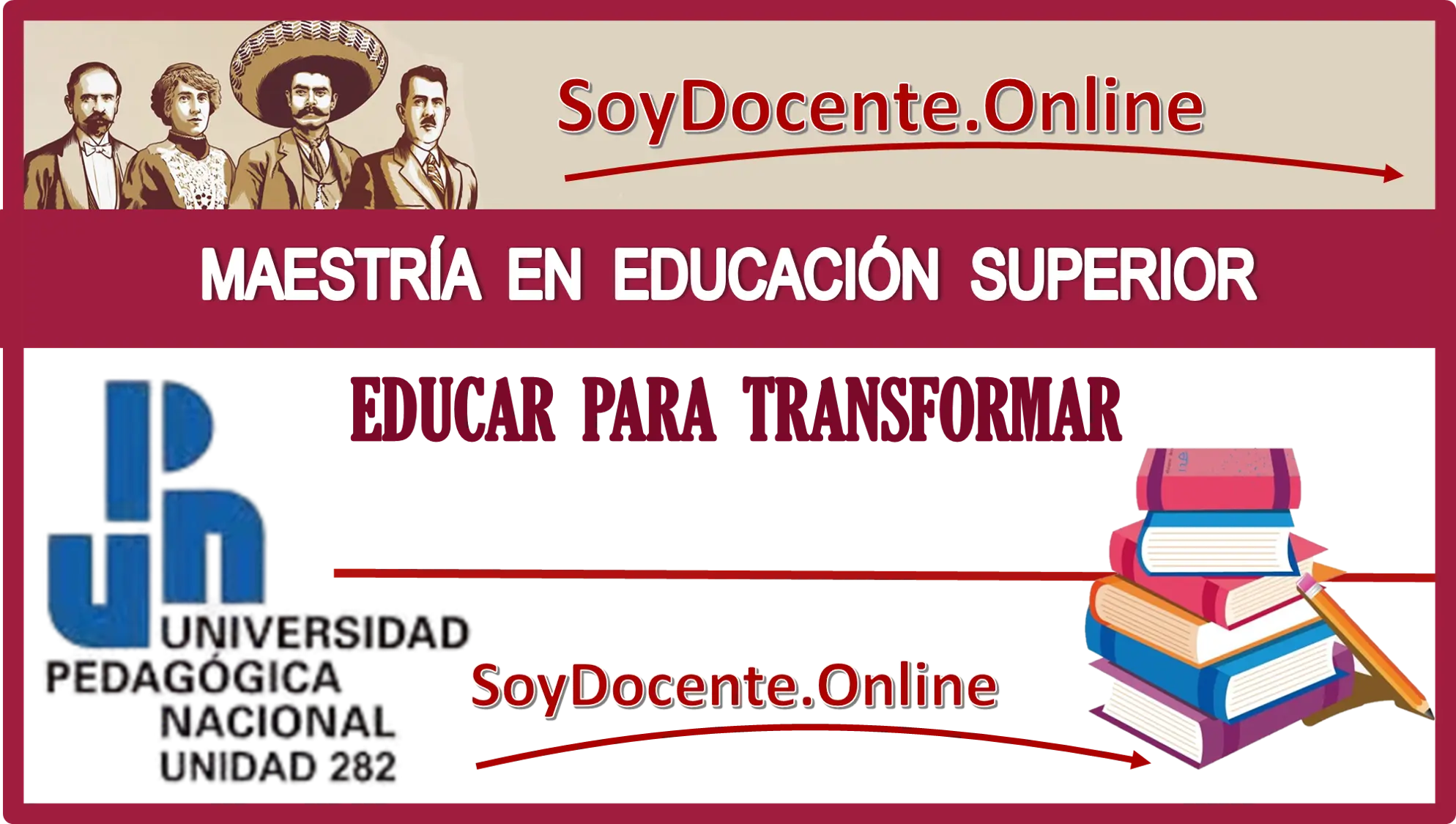 MAESTRÍA EN EDUCACIÓN MEDIA SUPERIOR | EDUCAR PARA TRANSFORMAR | UPN UNIDAD 282 TAMPICO