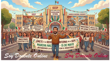 Marx Arriaga convoca a una "revolución" interna en la SEP: Marcha nacional este 15 de mayo