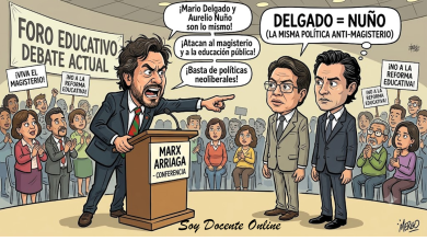 Marx Arriaga lanza fuertes críticas contra Mario Delgado y lo compara con Aurelio Nuño por su postura ante el magisterio