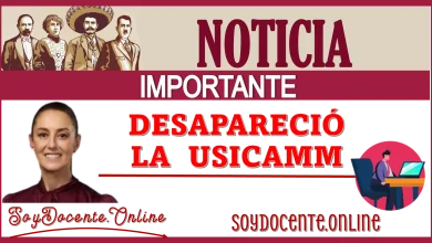 NOTICIA IMPORTANTE...DESAPARECIÓ LA USICAMM