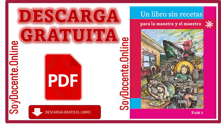 Descarga Libro sin Recetas para la Maestra y el Maestro Fase 3 Segundo ...