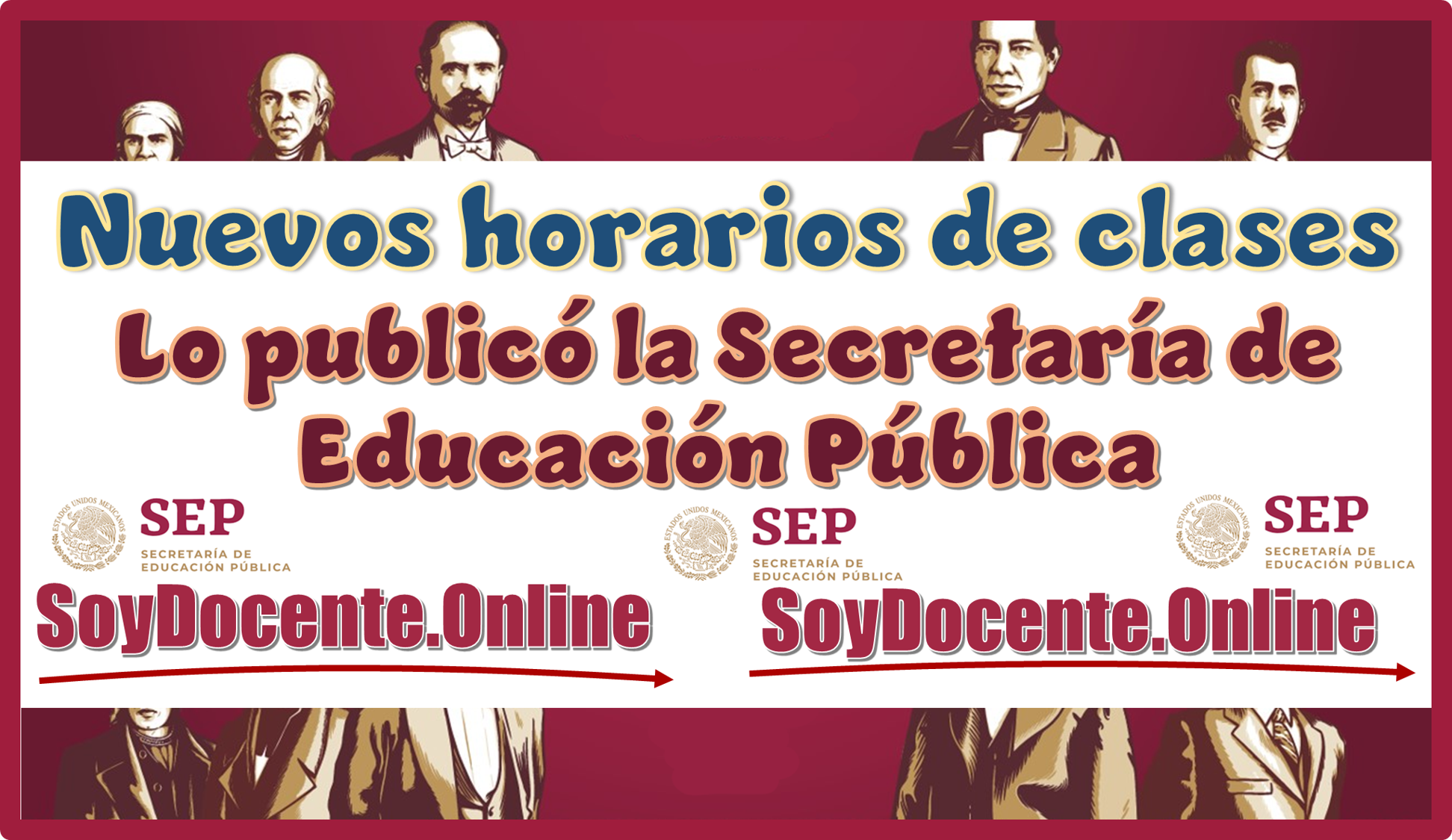 Nuevos horarios de clases, lo publicó la Secretaría de Educación Pública...Esto tienes que saberlo 