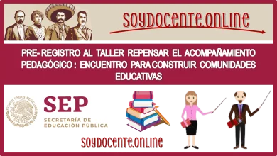PRE REGISTRO AL TALLER REPENSAR EL ACOMPAÑAMIENTO PEDAGÓGICO: ENCUENTRO PARA CONSTRUIR COMUNIDADES EDUCATIVAS 