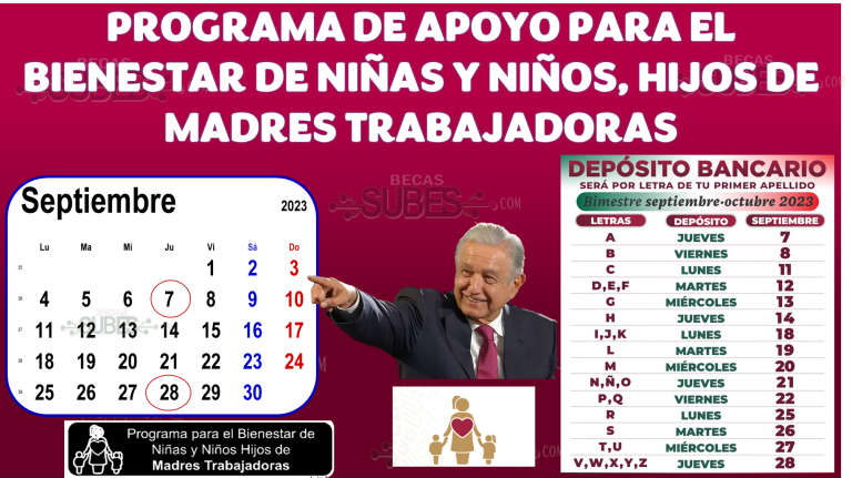 ¿Recibes PROGRAMA DE APOYO PARA EL BIENESTAR DE NIÑAS Y NIÑOS, HIJOS DE ...