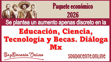 Paquete económico 2026 se plantea un aumento apenas discreto en la educación, ciencia, tecnología y becas: Dialoga Mx 