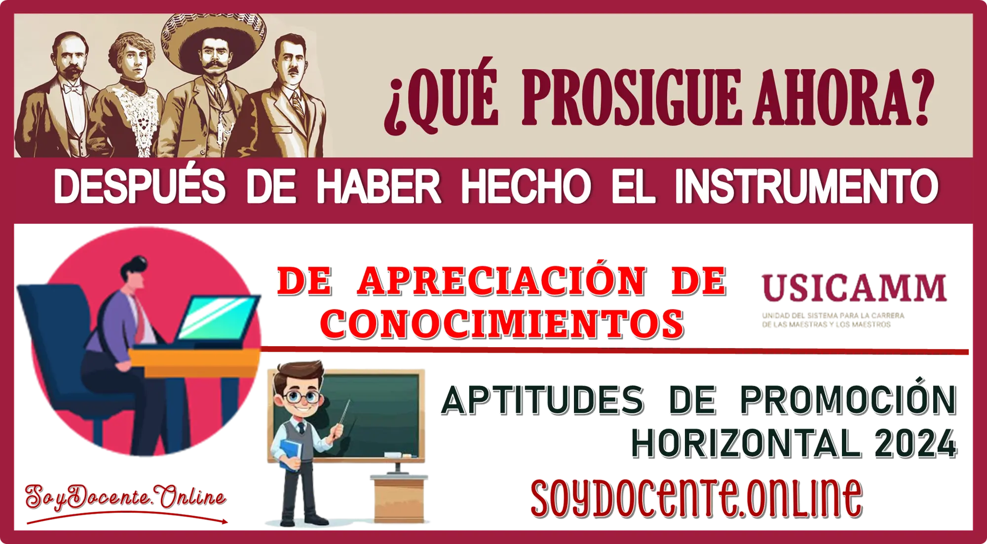 ¿QUÉ PROSIGUE AHORA DESPUÉS DE HABER HECHO EL INSTRUMENTO DE APRECIACIÓN DE CONOCIMIENTOS Y APTITUDES DE PROMOCIÓN HORIZONTAL 2024?