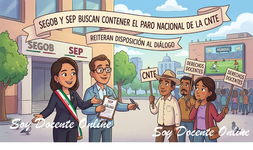 Segob SEGOB y SEP buscan contener el paro nacional de la CNTE; reiteran ...