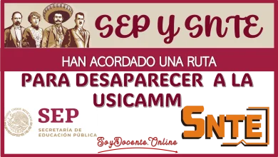 SEP Y SNTE HAN ACORDADO UNA RUTA PARA DESAPARECER A LA USICAMM