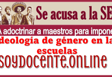 ▷ Se acusa a la SEP de adoctrinar a maestros para imponer ideología de género en las escuelas  » 2025 Soy Docente Online 🥇 Se acusa a la SEP de adoctrinar a maestros para imponer ideología de género en las escuelas
