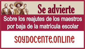 Se advierte sobre los reajustes de los maestros por baja de la matrícula escolar 