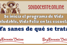 Se inicia el programa de Vida Saludable, Vive Feliz, en las escuelas...¿Ya sabes de qué se trata?