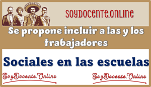 Se propone incluir a las y los trabajadores sociales en las escuelas 