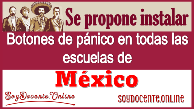 Se propone instalar botones de pánico en todas las escuelas de México 