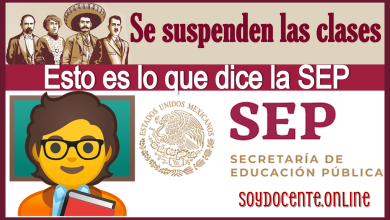 Se suspenden las clases...Esto es lo que dice la SEP 