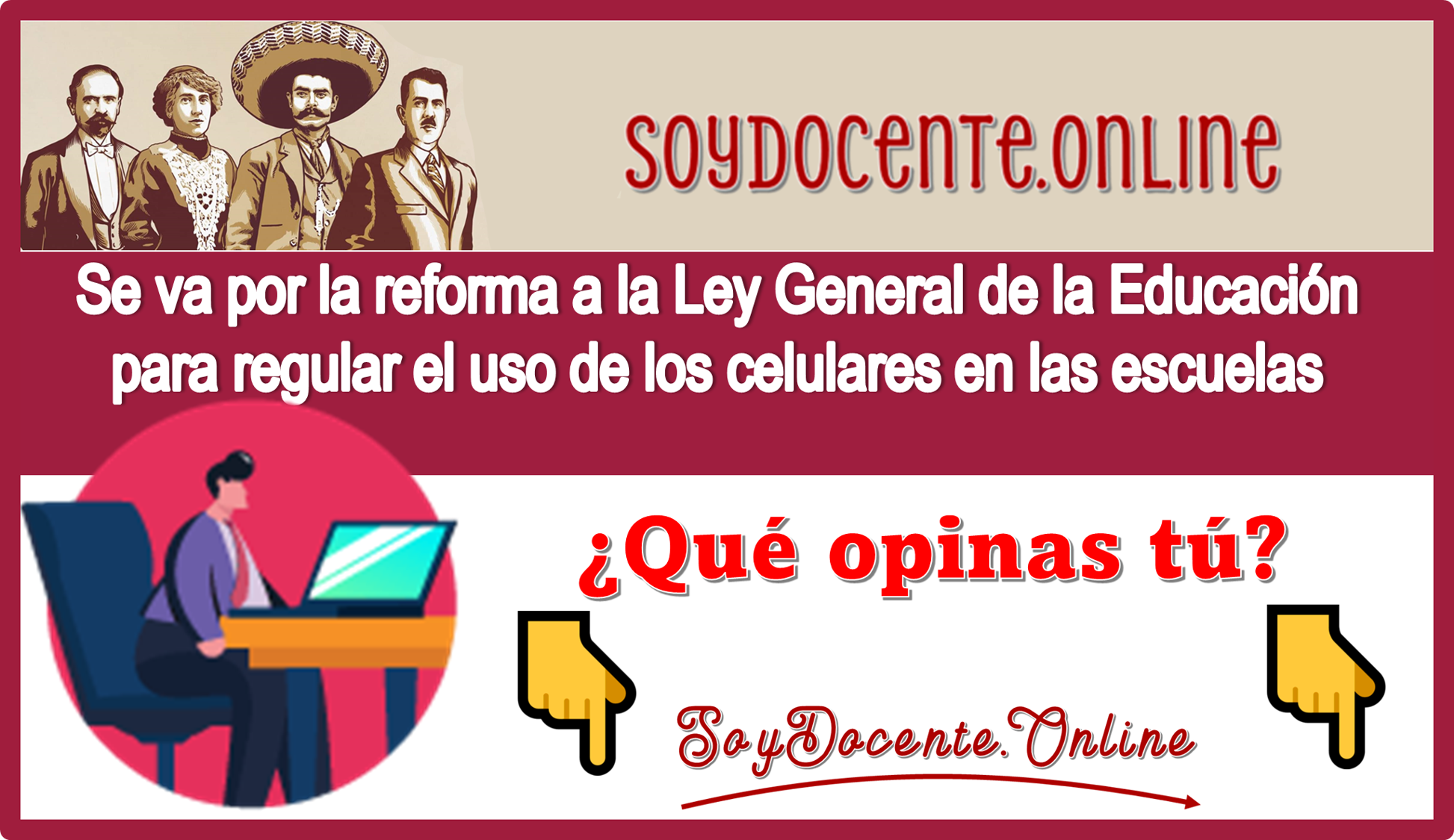 Irán por la reforma a la Ley General de la Educación para regular el uso de los celulares en las escuelas...¿Qué opinas tú?