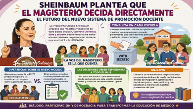 ▷ Sheinbaum plantea que el magisterio decida directamente el futuro del nuevo sistema de promoción docente » 2026 Soy Docente Online 🥇 Sheinbaum plantea que el magisterio decida directamente el futuro del nuevo sistema de promoción docente