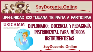 UPN-UNIDAD 022 TIJUANA TE INVITA A PARTICIPAR AL DIPLOMADO: DOCENCIA Y PEDAGOGÍA INSTRUMENTAL PARA MÚSICOS INSTRUMENTISTAS | USICAMM