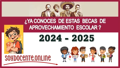 ¿YA CONOCES DE ESTAS BECAS DE APROVECHAMIENTO ESCOLAR 2024-2025?...AQUÍ LOS DETALLES 