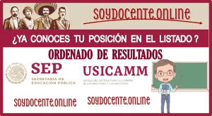 ¿YA CONOCES TU POSICIÓN EN EL LISTADO ORDENADO DE RESULTADOS? | ASÍ PUEDES HACERLO 