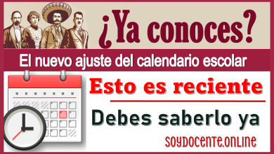 ¿Ya conoces el nuevo ajuste del calendario escolar?...Esto es reciente debes saberlo ya 