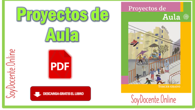 Ya puedes descargar en PDF el Libro de Proyectos de Aula tercer grado de Primaria obra de la SEP, distribuido por la CONLAITEG, GRATIS.