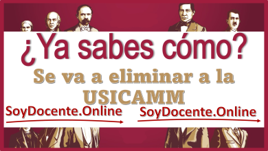 ¿Ya sabes cómo se va a eliminar a la USICAMM?