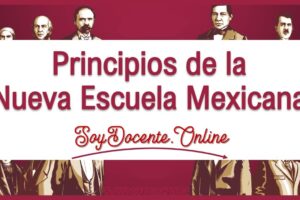 Principios de la Nueva Escuela Mexicana 2022-2023
