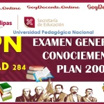 La Universidad Pedagógica Nacional Unidad 284 de Nuevo Laredo hace una convocatoria para: EXAMEN GENERAL DE CONOCIMIENTOS PLAN 2009 