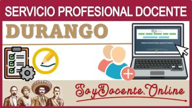 Servicio profesional docente Durango 2022-2023