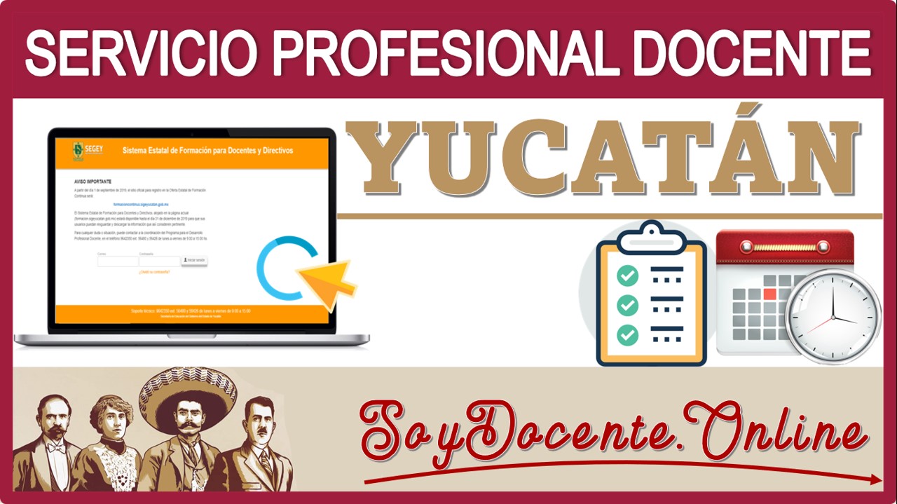 Servicio Profesional Docente Yucatán 2022-2023