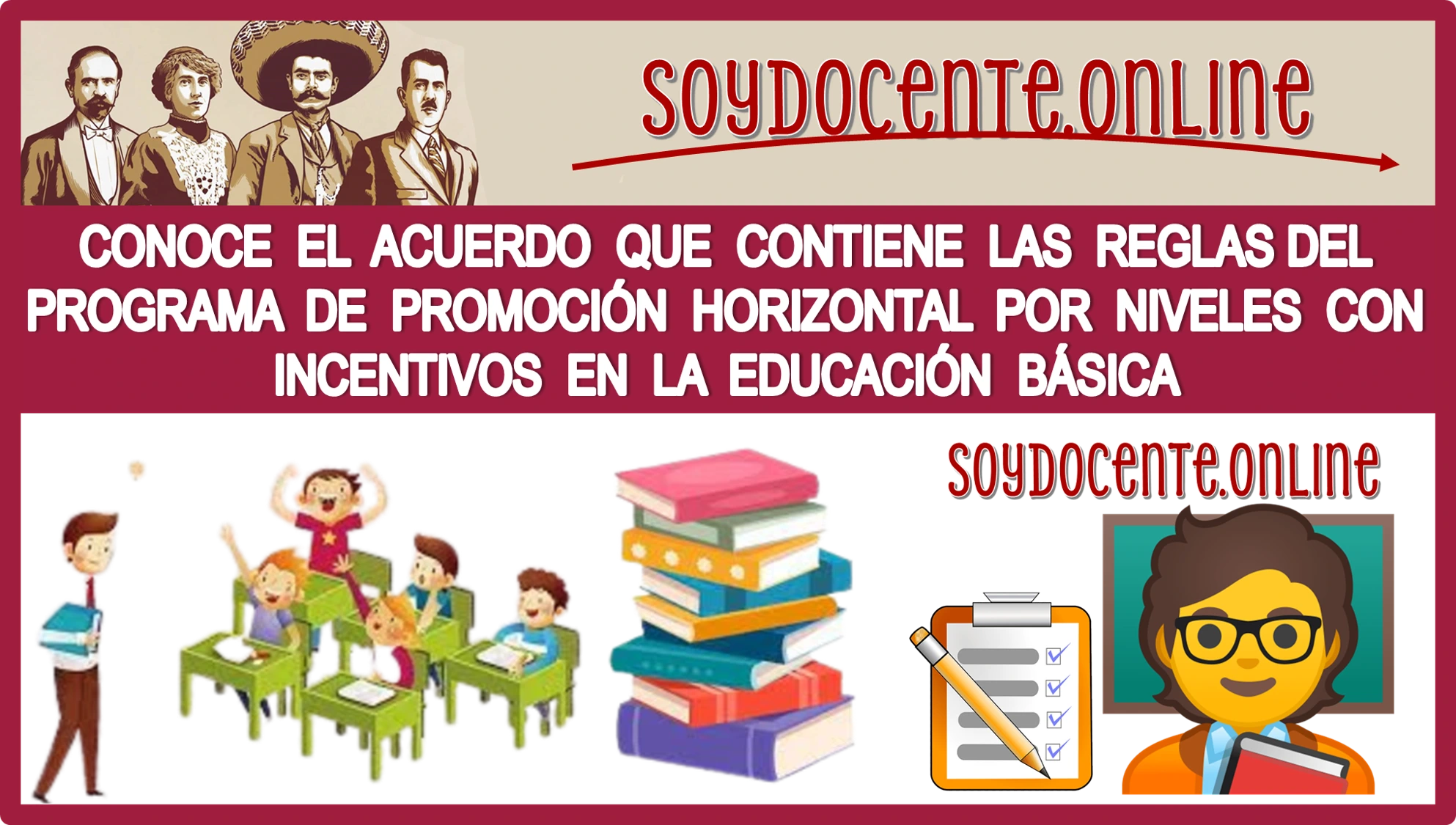 📢👨🏻‍🏫👩🏻‍🏫📚💥 CONOCE EL ACUERDO QUE CONTIENE LAS REGLAS DEL PROGRAMA DE PROMOCIÓN HORIZONTAL POR NIVELES CON INCENTIVOS EN LA EDUCACIÓN BÁSICA 2024 📢👨🏻‍🏫👩🏻‍🏫📚💥