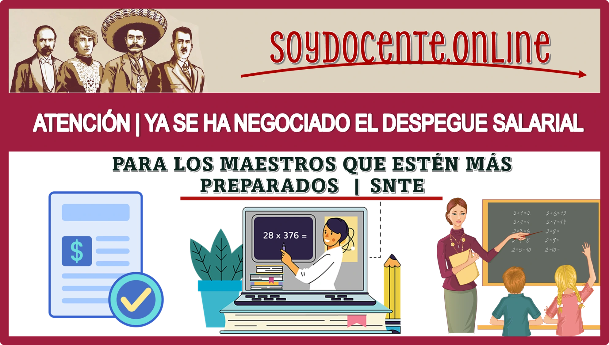 📢👨🏻‍🏫👩🏻‍🏫🤑🚨 ¡ATENCIÓN! | YA SE HA NEGOCIADO EL DESPEGUE SALARIAL PARA LOS MAESTROS QUE ESTÉN MÁS PREPARADOS | SNTE 📢👨🏻‍🏫👩🏻‍🏫🤑🚨