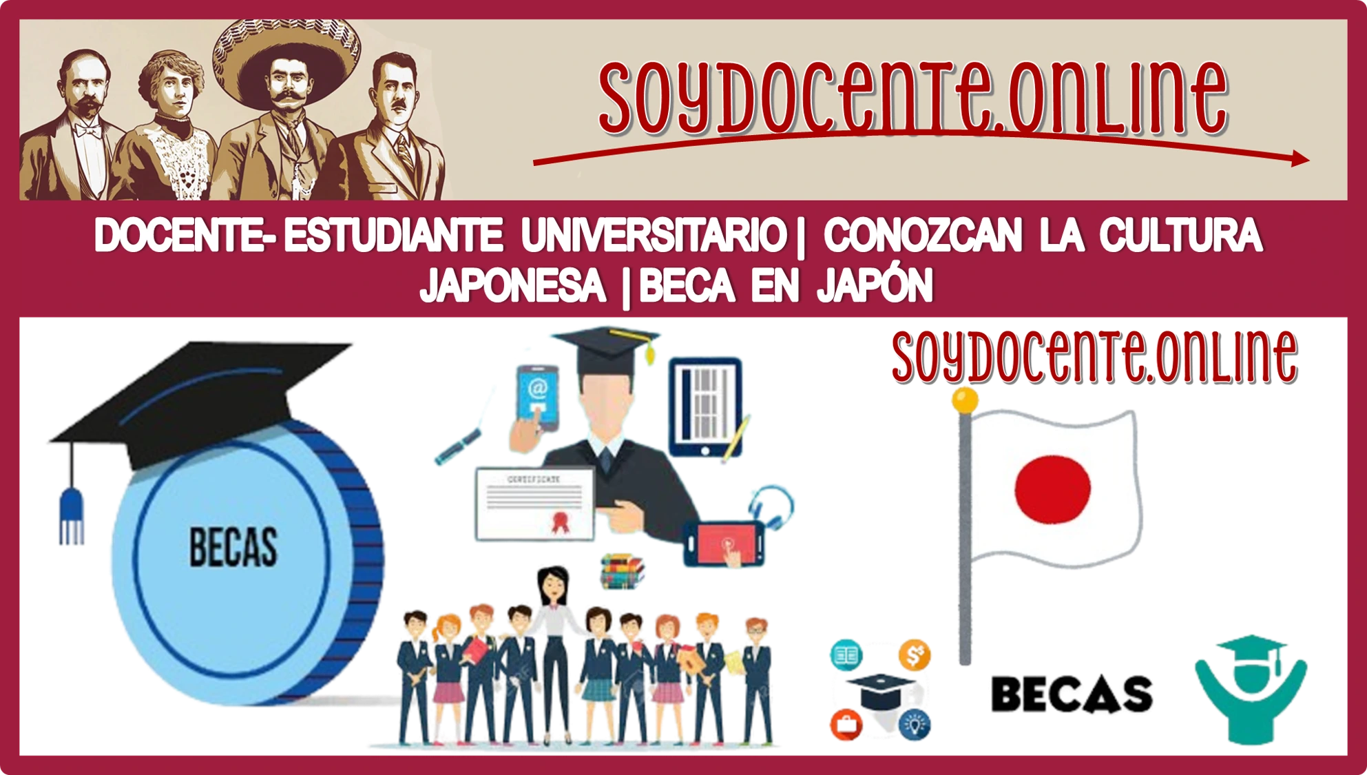 📢👩🏻‍🏫👨🏻‍🏫📚📌 DOCENTE-ESTUDIANTE UNIVERSITARIO | CONOZCAN LA CULTURA JAPONESA | BECA EN JAPÓN 📢👩🏻‍🏫👨🏻‍🏫📚📌